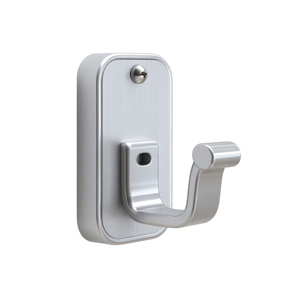 Rivqo Foldable Aluminum Wall Hook - Silver