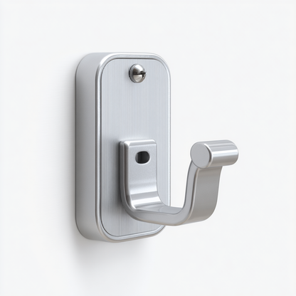 Rivqo Foldable Aluminum Wall Hook - Silver